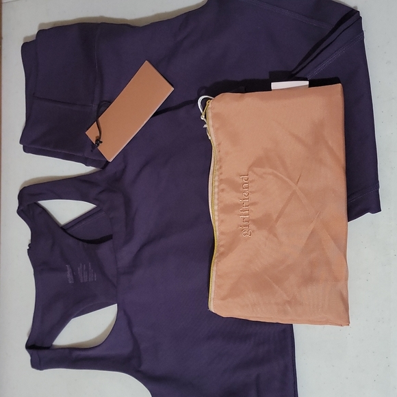 girlfriend collective Pants - Girlfriend Collective Blackberry Set